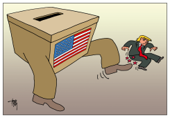 TRUMP LOSING ELECTIONS by Arend van Dam