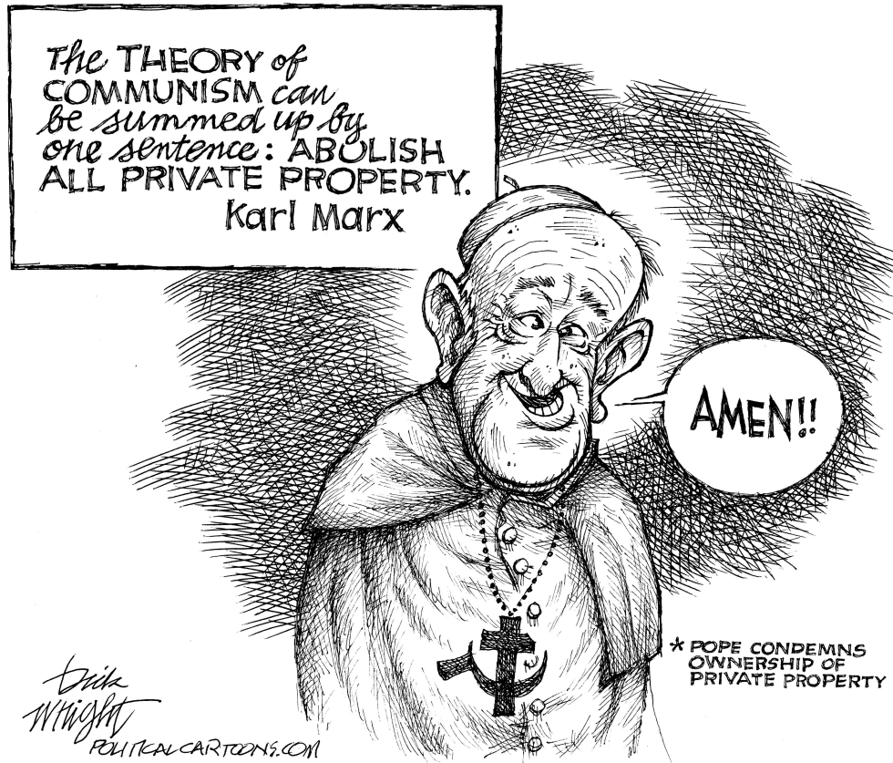 Pope Says Nope on Private Ownership