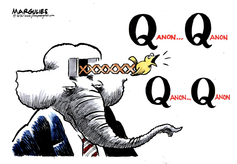 Q Anon and Republicans