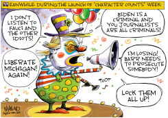 CHARACTER COUNTS WEEK by Dave Whamond