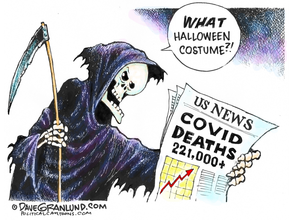COVID Grim Reaper