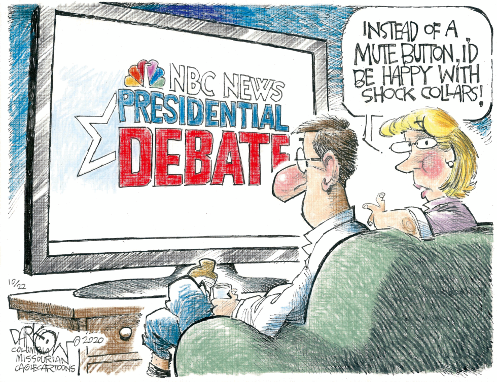 Debate shock collar