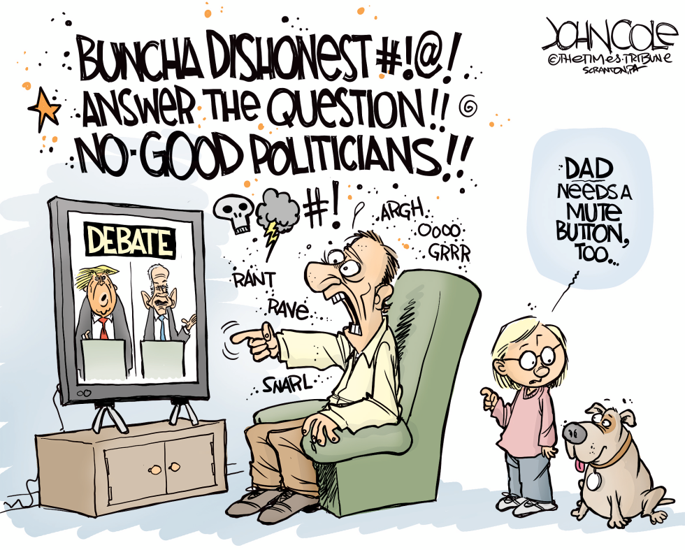 Dad needs a mute button