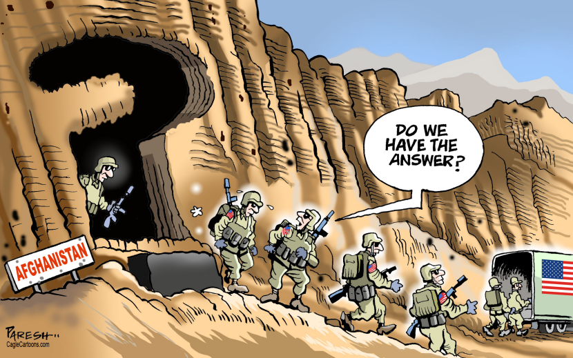 US ends Afghan war