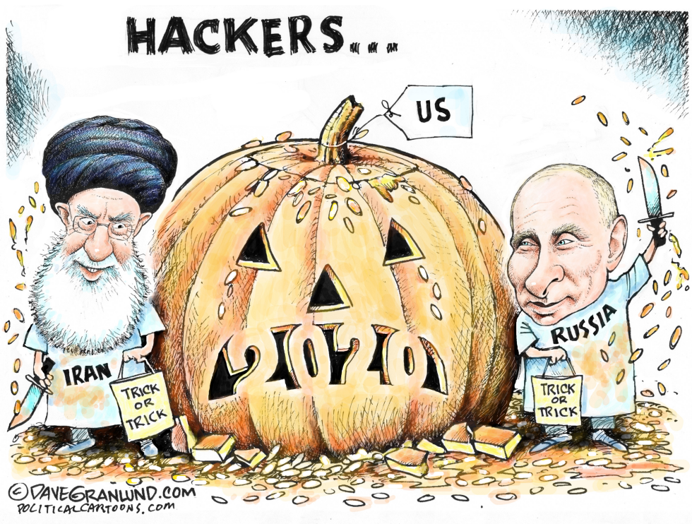 Russia and Iran hacking 2020