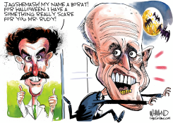 RUDY GIULIANI UNTUCKED by Dave Whamond