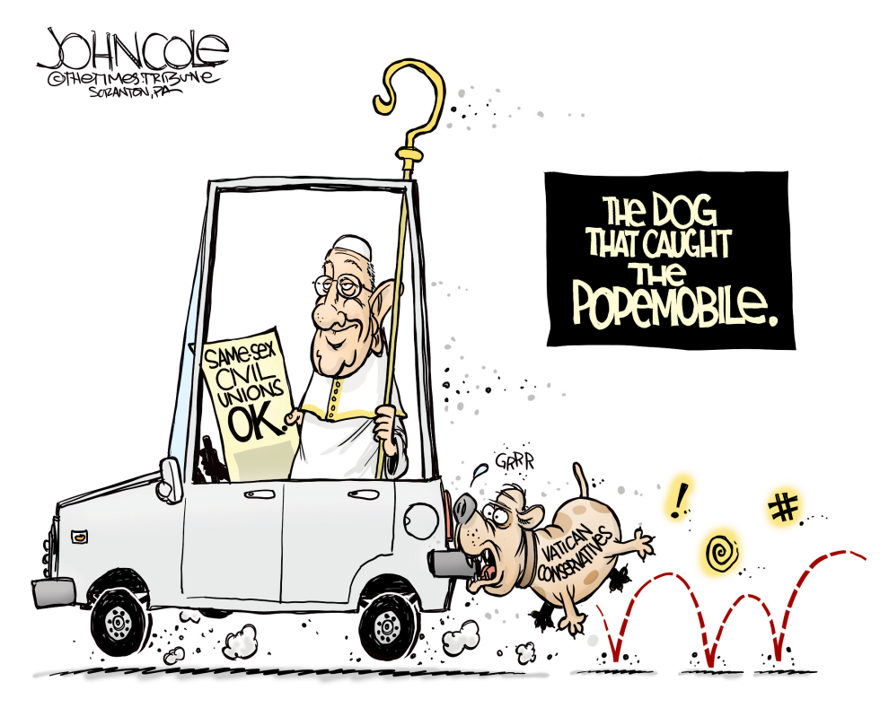 Pope Francis and civil unions