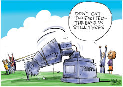 THE TRUMP BASE by Dave Whamond