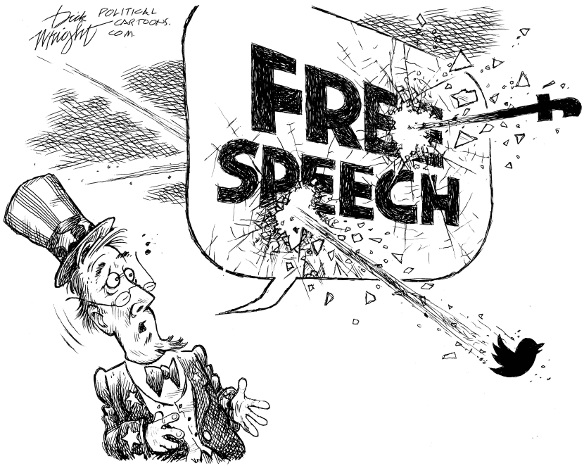 Free Speech vs Social Media