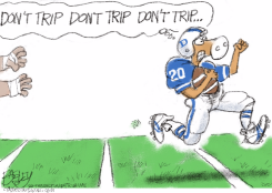 ELECTION RUN  by Pat Bagley