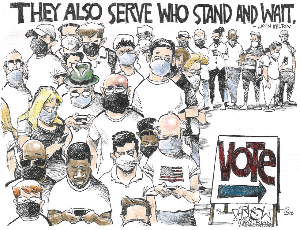 Long voting lines