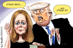 STAND BACK AND STAND BY by Ed Wexler