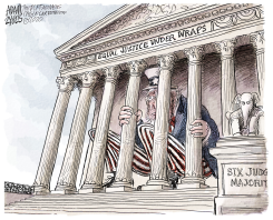 BARRETT CONFIRMED by Adam Zyglis