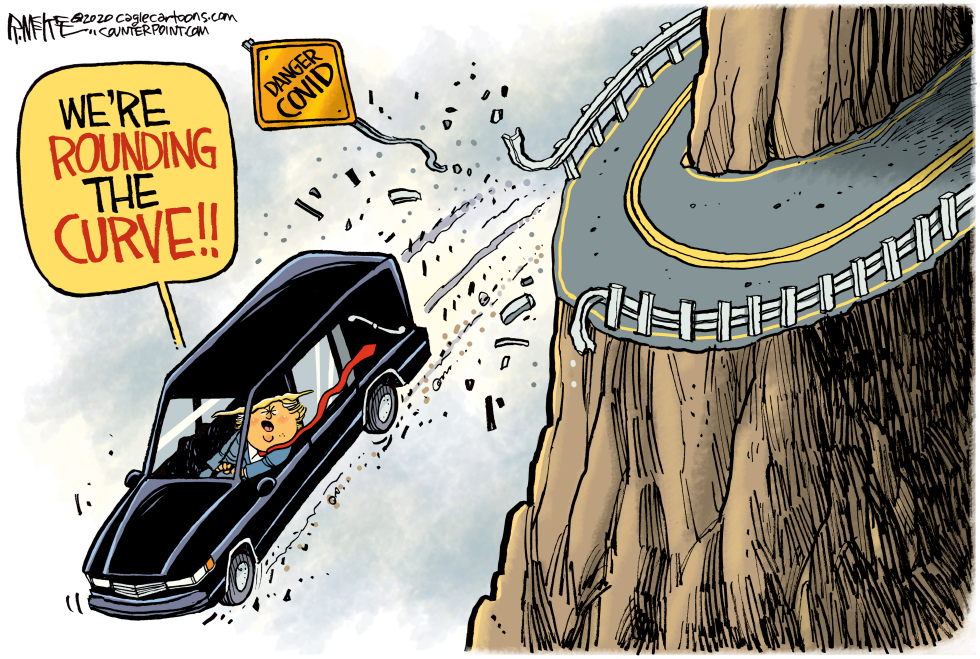 Trump Rounding The Curve