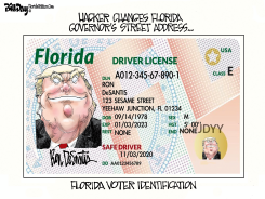 FLORIDA - DESANTIS VOTER ID by Bill Day