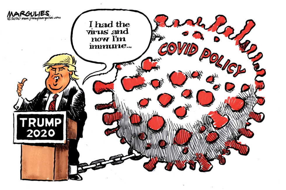 Trump is immune from covid