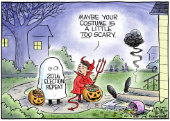 2020 ELECTION TERROR by Christopher Weyant