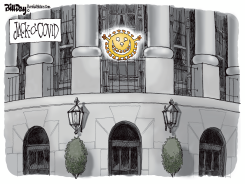  WHITE HOUSE JACK-O-COVID by Bill Day