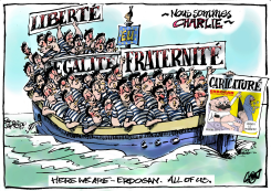 EUROPE, CHARLIE AND ERDOGAN by Jos Collignon