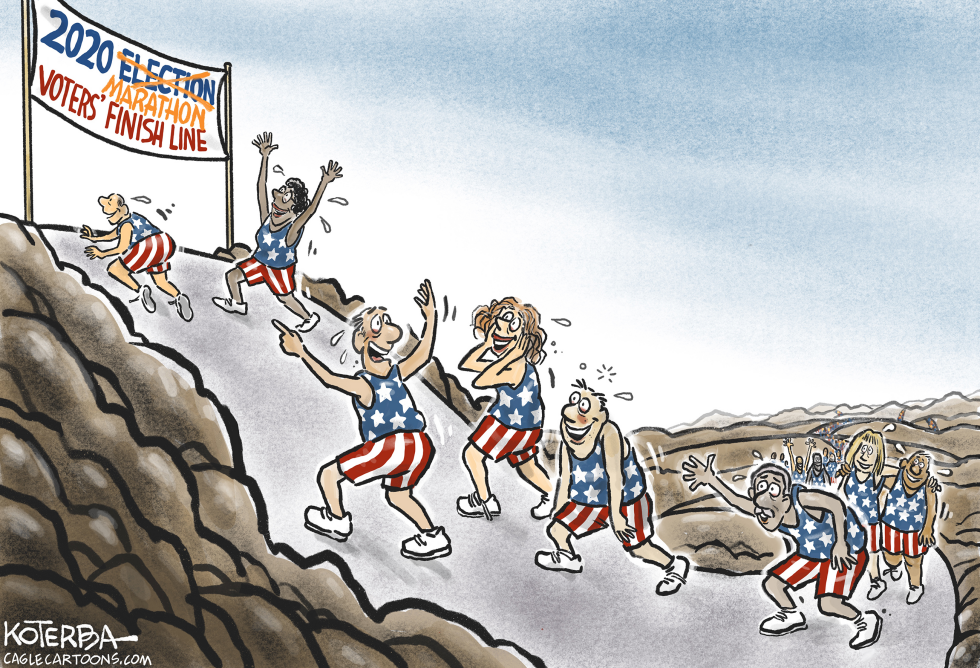 2020 Election Marathon and Voters