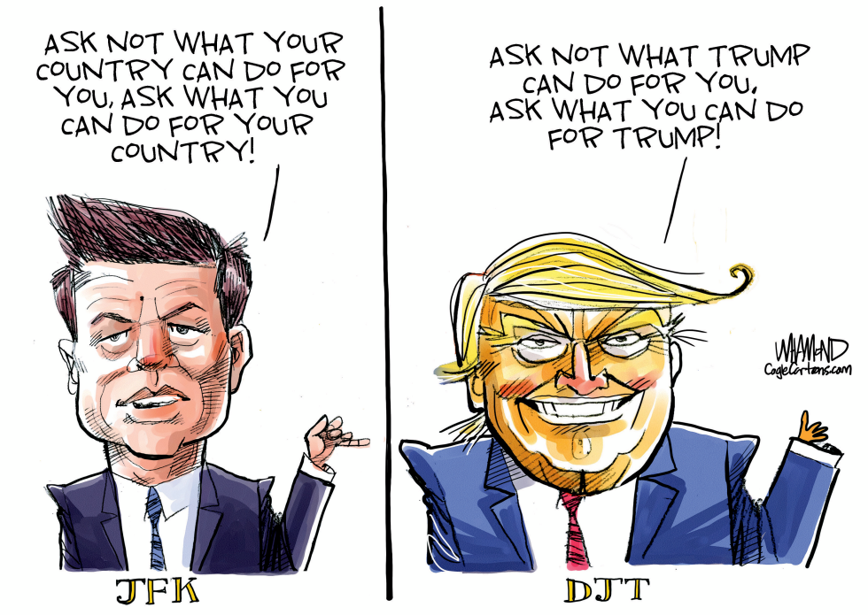 Ask what you can do for your country