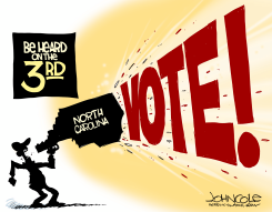 LOCAL NC  BE HEARD ON THE 3RD by John Cole
