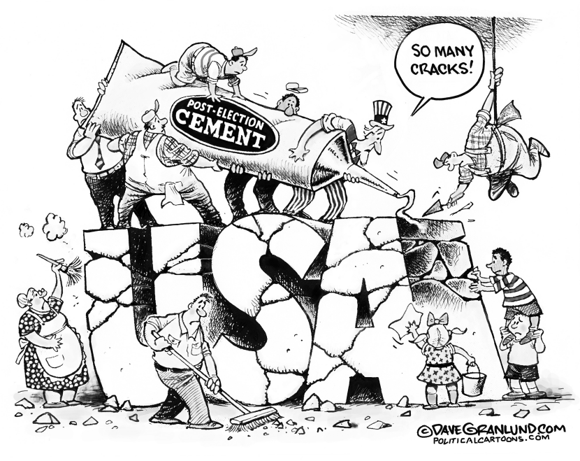 Post-Election cracks
