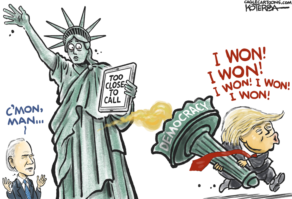 Trump Declares Victory