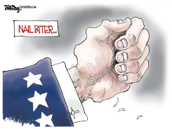 ELECTION NAIL BITER by Bill Day