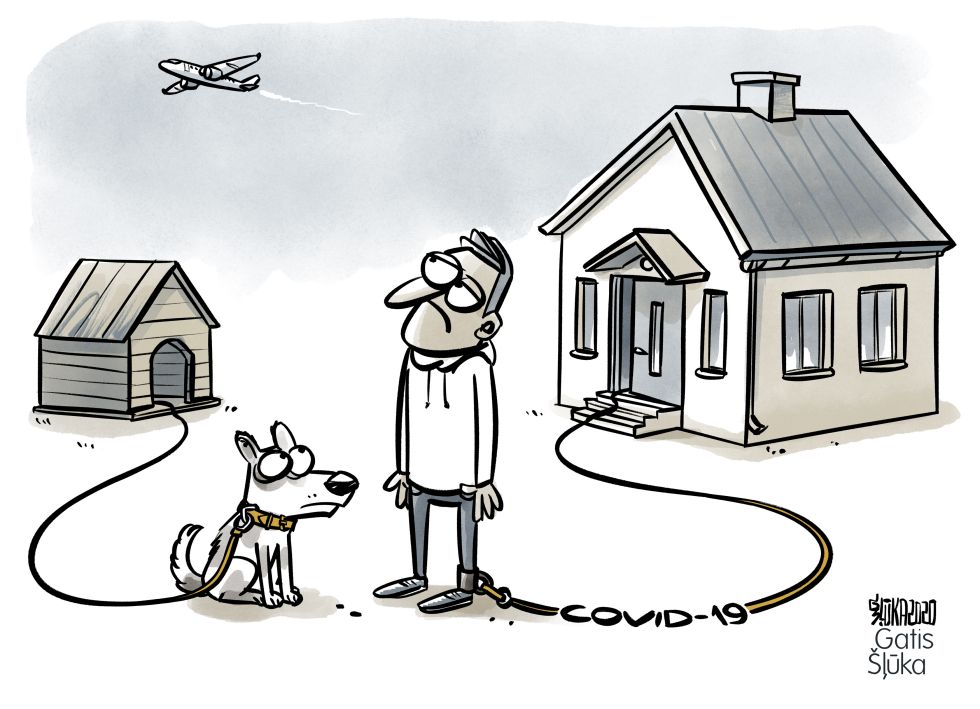 Staying at home