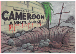 SCHOOL CHILDREN MASSACRE IN CAMEROON by Tayo Fatunla