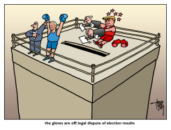 LEGAL DISPUTE by Arend van Dam