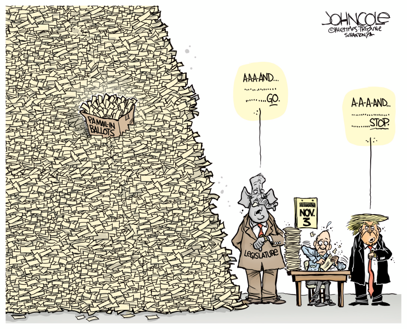 Pennsylvania ballot count