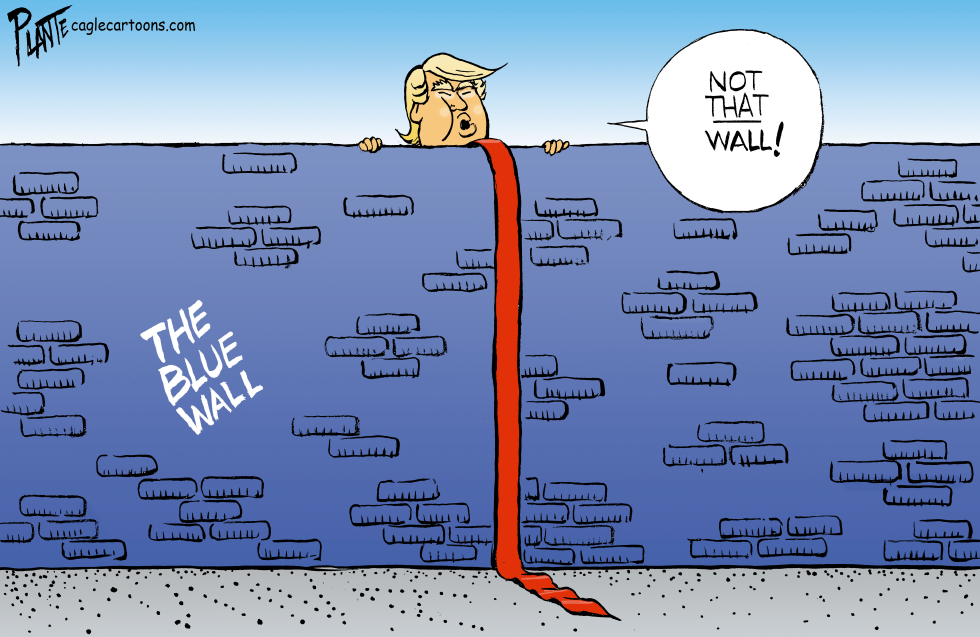 Trump built the wall