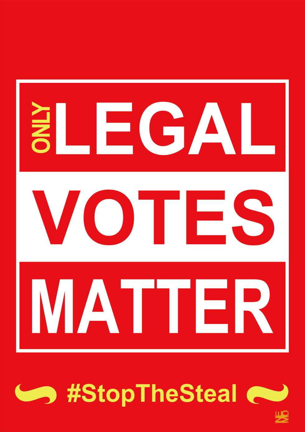 only legal votes matter