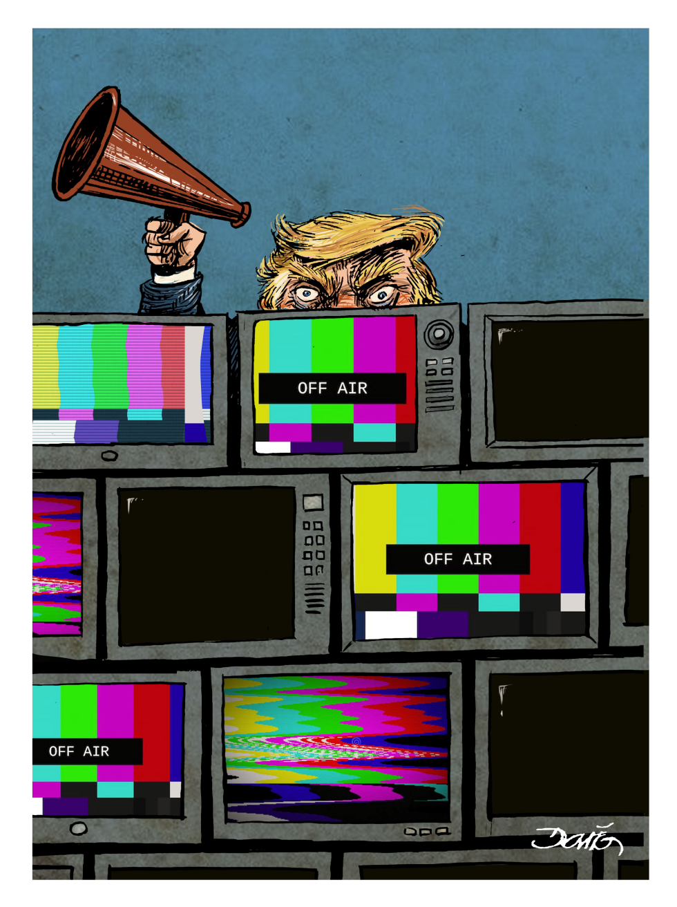 Censorship wall