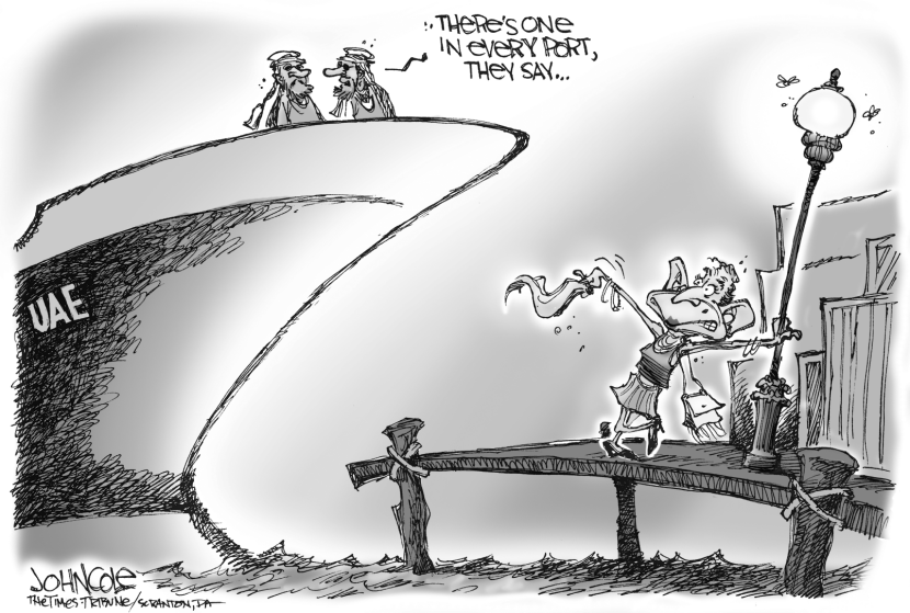 Bush and ports