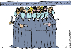 PRESIDENTIAL PORTRAIT by Randall Enos