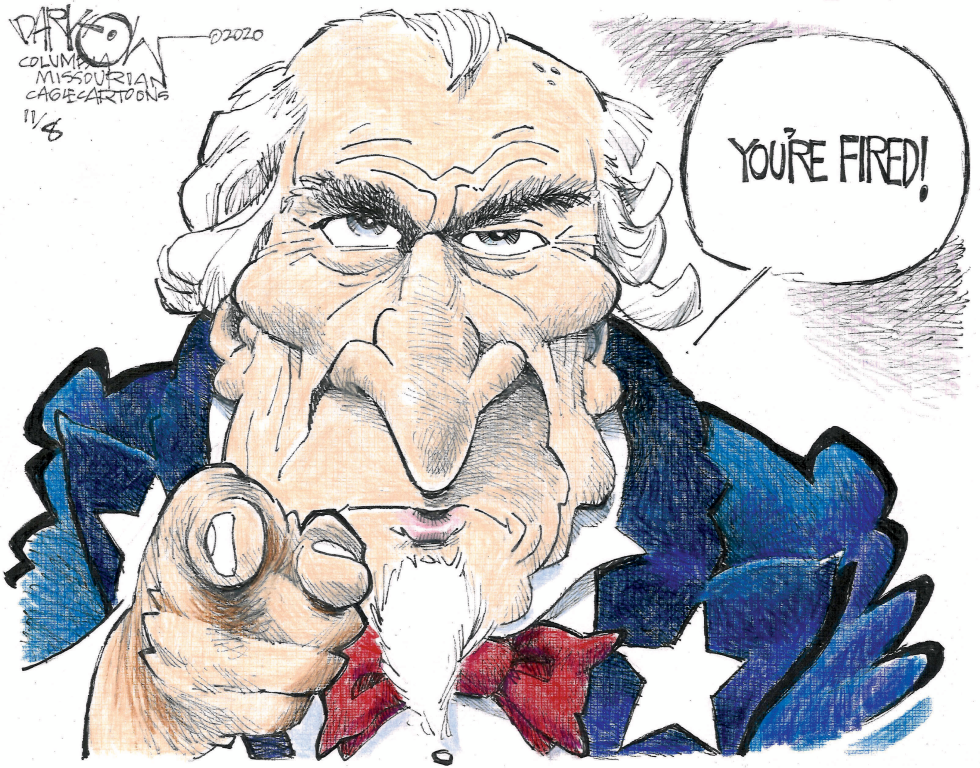 You're fired