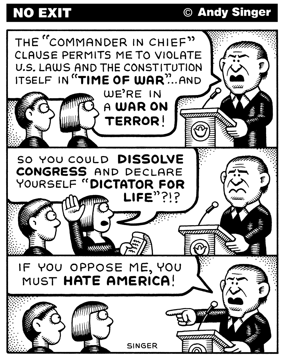 Bush on Wiretapping and Torture