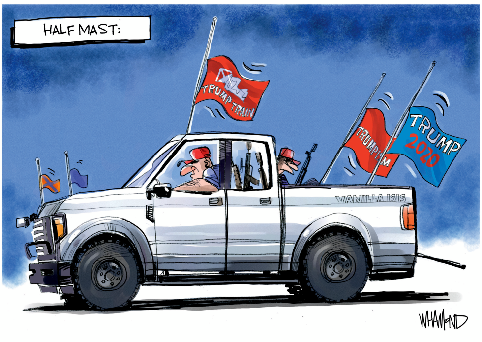 Half mast