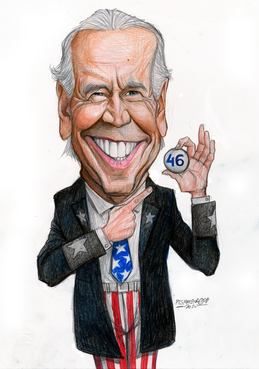 Joe Biden, new president of Amerika
