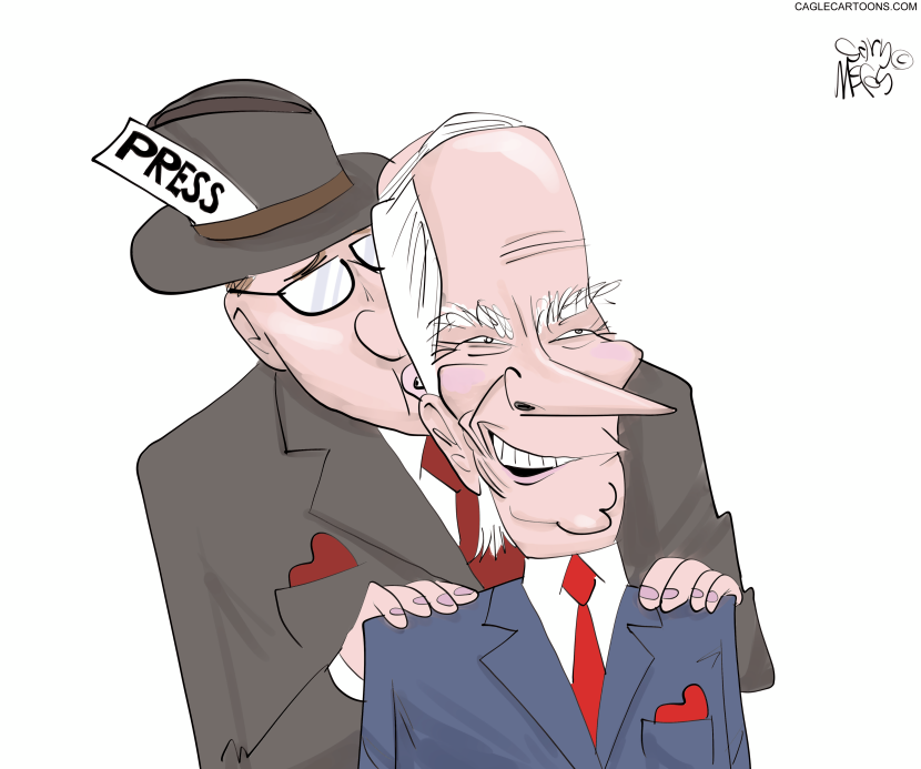 Press Sniffs Biden