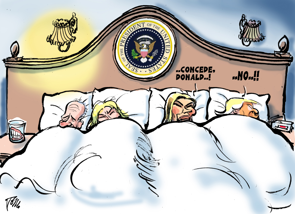 Trump not conceding
