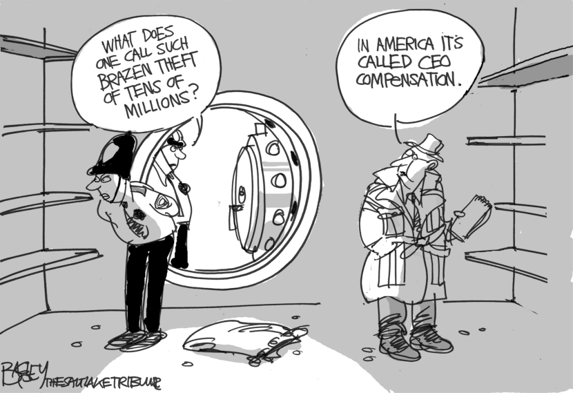 CEO Compensation Heist