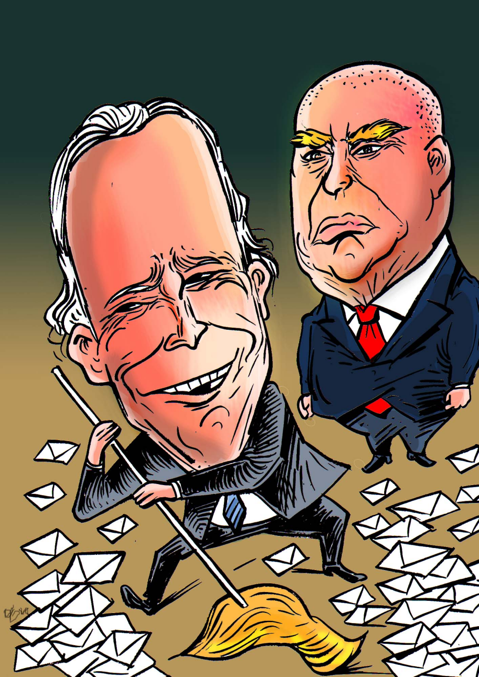 Biden Cleans Up