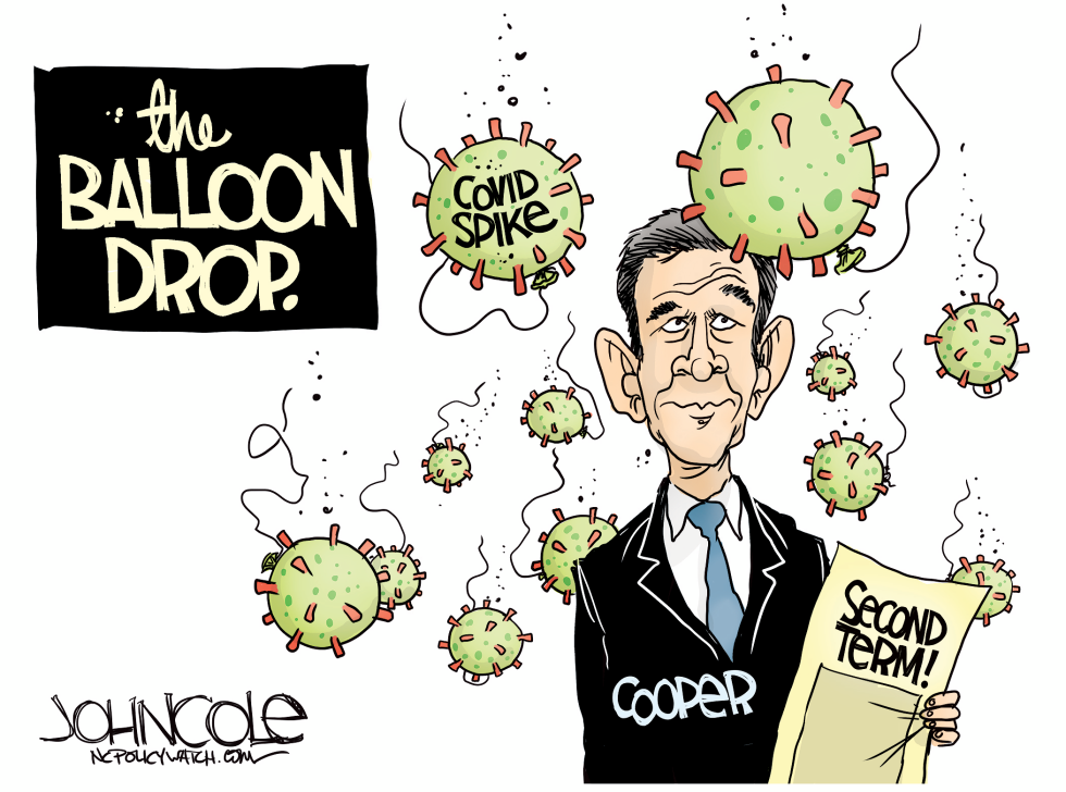 LOCAL NC - Cooper's re-election balloon drop