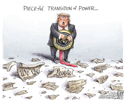 TRANSITION OF POWER by Adam Zyglis