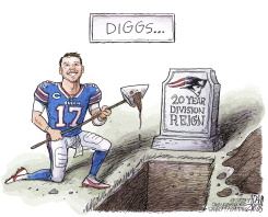 AFC EAST by Adam Zyglis