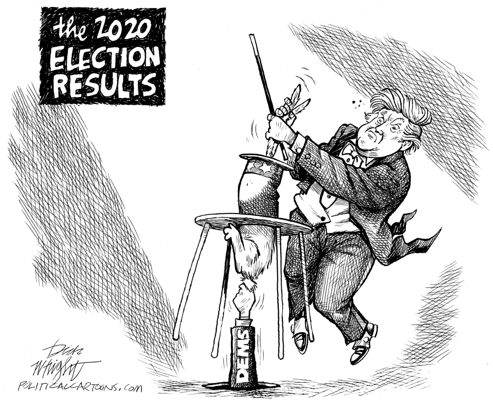 Trump Pulls A Rabbit Out Of A Hat